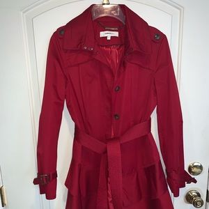 Red Trench Coat